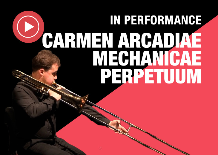In Performance: Carmen Arcadiae Mechanicae Perpetuum by Sir Harrison Birtwistle