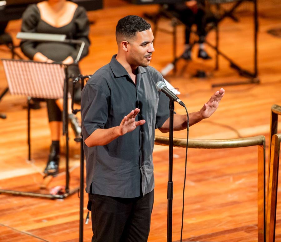 James B. Wilson in concert